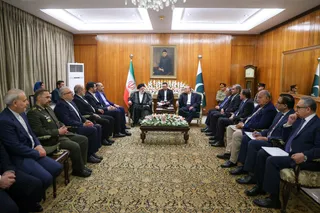 دیدار با رئیس جمهور پاکستان