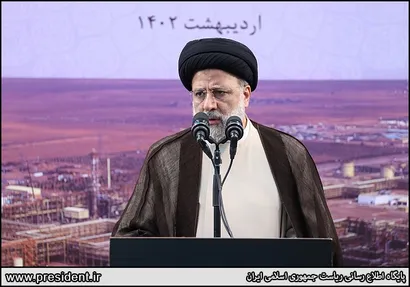 تصاویر افتتاح فاز یک شرکت پالایش گاز هویزه خلیج فارس