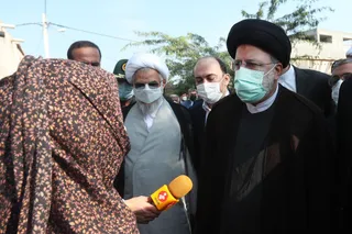 تصاویر حضور در جمع اهالی محله صحرا جزیره هرمز