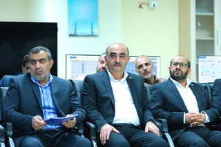 تصاویر بهره‌برداری از واحد تصفیه گازوئیل شرکت پالایش نفت اصفهان