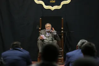 مراسم عزاداری شهادت حضرت امام هادی (ع) با حضور آیت الله رئیسی برگزار شد