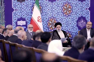 نشست رمضانی با جمعی از خیرین