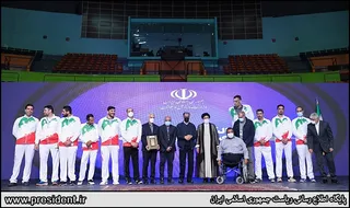 تصاویر تجلیل از مدال آوران المپیک و پارالمپیک ۲۰۲۰ توکیو