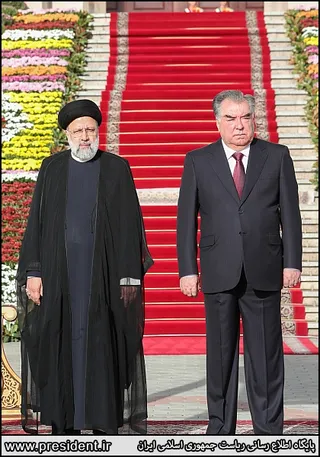 تصاویر استقبال رسمی امامعلی رحمان از آیت الله رئیسی