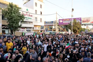 تصاویر استقبال مردمی اهالی یاسوج