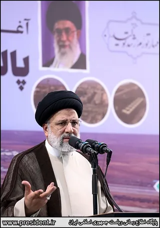 تصاویر افتتاح فاز یک شرکت پالایش گاز هویزه خلیج فارس