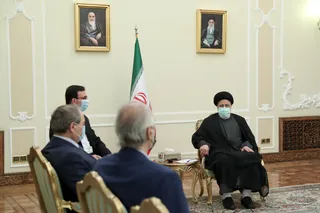 تصاویر دیدار وزیر خارجه سوریه با آیت‌الله رئیسی