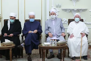 تصاویر دیدار علمای اهل سنت با رئیس جمهور