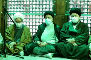 تصاویر مراسم تجدید میثاق اعضای مجلس خبرگان رهبری با امام راحل