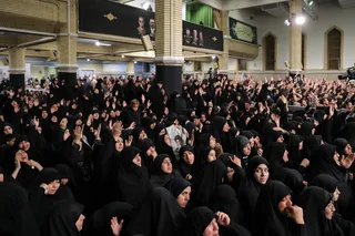 مراسم بزرگداشت رئیس جمهور شهید و همراهان در حسینیه امام خمینی (ره)