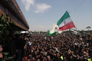 مراسم تشییع پیکر رئیس جمهور شهید و همراهان در تهران