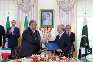 نشست خبری مشترک با نخست وزیر پاکستان