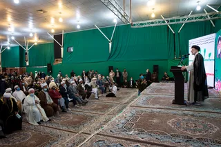 نشست صمیمانه رئیسی با هموطنان اهل تسنن