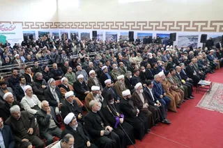 تصاویر آئین افتتاح رسمی سامانه انتقال آب به دریاچه ارومیه