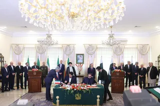 نشست خبری مشترک با نخست وزیر پاکستان