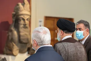 تصاویر بازدید از موزه ملی ایران و میدان مشق