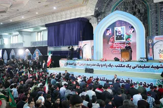 تصاویر مراسم سومین سالروز شهادت سردار سلیمانی
