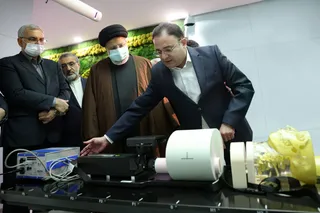 تصاویر افتتاح مرکز جامع تشخیص و درمان سرطان برکت