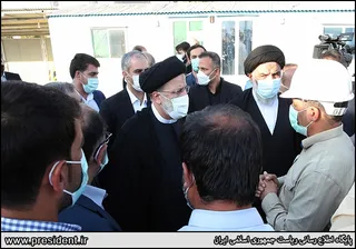 تصاویر بازدید از پروژه فاضلاب شهری اهواز