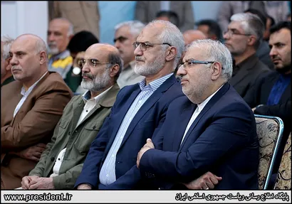 تصاویر افتتاح فاز یک شرکت پالایش گاز هویزه خلیج فارس