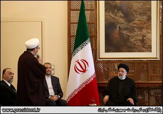 تصاویر دیدار با جمعی از علمای بلاد شام