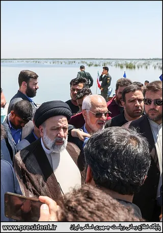 تصاویر بازدید از تالاب شادگان و حضور در جمع اهالی منطقه