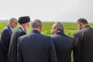 افتتاح پروژه آبیاری نوین زیر سطحی هوشمند