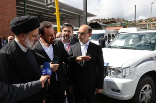 تصاویر بازدید از فروشگاه بزرگ محصولات صادراتی ایرانی «مگاسیس» در کاراکاس