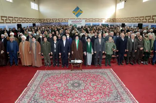 تصاویر آئین افتتاح رسمی سامانه انتقال آب به دریاچه ارومیه