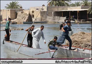 تصاویر بازدید از تالاب شادگان و حضور در جمع اهالی منطقه