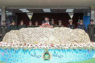 مراسم گرامیداشت روز ارتش جمهوری اسلامی ایران