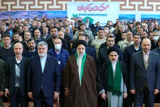 تصاویر آئین افتتاح رسمی سامانه انتقال آب به دریاچه ارومیه