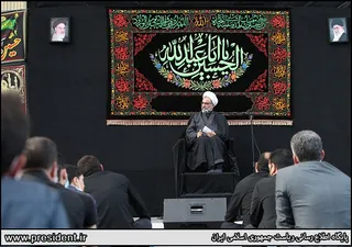 سومین روز مراسم عزاداری سالار شهیدان در نهاد ریاست جمهوری+تصویر