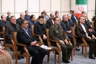 تصاویر دیدار رئیس‌جمهور و اعضای هیئت دولت با رهبر معظم انقلاب اسلامی