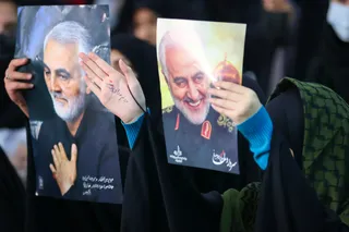 تصاویر مراسم سومین سالروز شهادت سردار سلیمانی
