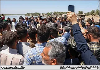 تصاویر بازدید از تالاب شادگان و حضور در جمع اهالی منطقه