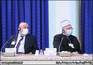 تصاویر کنفرانس بین المللی وحدت اسلامی با حضور ریاست جمهوری