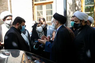 سخنرانی رئیسی در گردهمایی فضلای حوزه علمیه