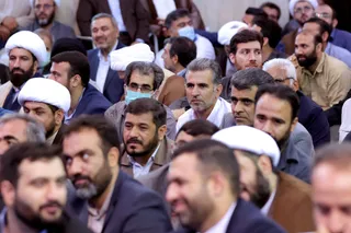 تصاویر اجتماع مردمی هسته های جهاد , پیشرفت در حسینیه جماران