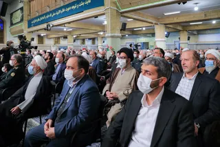 تصاویر دیدار مسئولان نظام و سفرای کشورهای اسلامی با رهبر معظم انقلاب