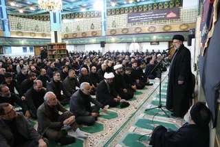 تصاویر برگزاری مراسم سوگواری شهادت امام حسین (ع) در نهاد ریاست جمهوری