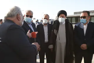 تصاویر افتتاح و بهره برداری از دو مجتمع زنجیره ارزش گوگرد در سرخس