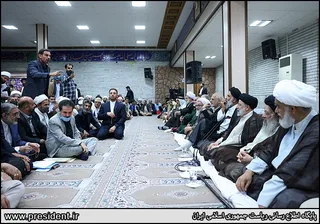 تصاویر نشست با جمعی از علما و سران طوایف خوزستان