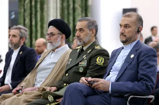 تصاویر نشست خبری سران کشورهای ضامن روند آستانه
