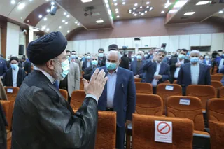تصاویر دیدار رئیس جمهور با نخبگان ، علماء ، خانواده شهدا ، ایثارگران و جمعی از اقشار مختلف مردم