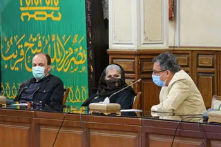 دیدار آیت‌الله رئیسی با هنرمندان