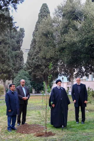 مراسم روز درختکاری