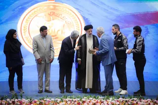 آیین تجلیل از قهرمانان و مدال آوران