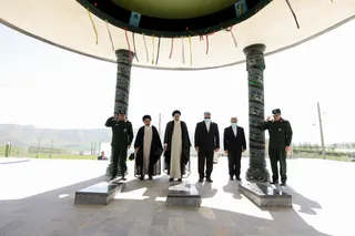 تصاویر بازدید از یادمان شهدای حاج عمران و پایانه مرزی تمرچین