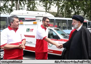 تصاویر مراسم گرامیداشت روز جهانی هلال احمر